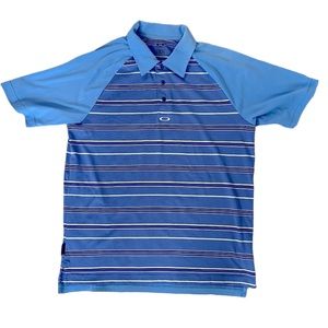 OAKLEY BLUE SHORT SLEEVE